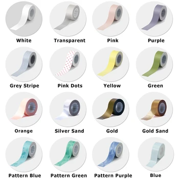 16mm x 4m/12mm * 35mm Etiketten aufkleber für Makeid Wireless BT Thermo etikett Drucker Aufkleber Tag Auto Cutting Verwendung für iOS Android