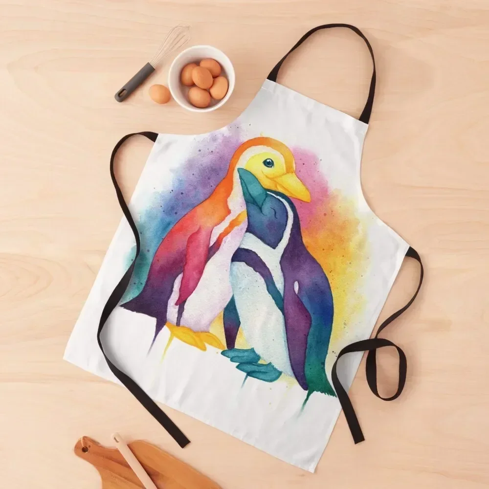 

Pride Penguins - 2018 Apron For Women Kitchen women's kitchens cookings for women chefs Apron