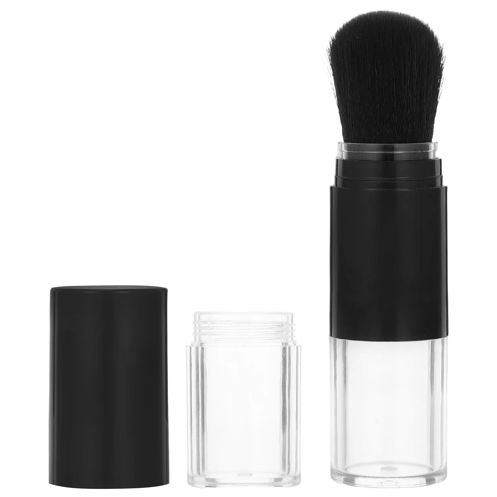 

Multi-Functional Makeup Brush Soft Gentle Powder Blush Applicator Fine Fiber Travel Portable For Loose Pressed Powder Easy