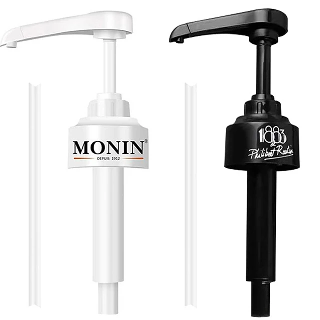 

Coffee 1 Liter Dispenser Syrup Pump Black Liquid Dispenser for Syrup 10Ml Juice Bottle Dispenser Pump