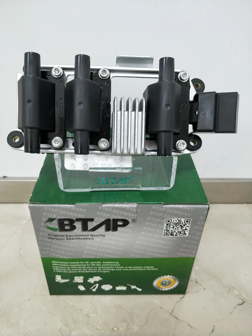 BTAP German Specification Original Equipment Quality Car Auto Part New Ignition Coil For AUDI A4 A6 A8 VW PASSAT 078905104