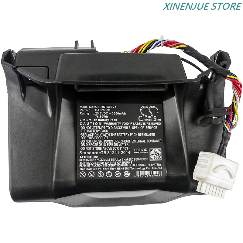 Lawn Mowers Battery 3000mAh BAT7000B for Robomow City MC1000,MC1200,MC150,MC300,MC400,MC500,MC800,RC302,RC304,RC306,RC308,RC312