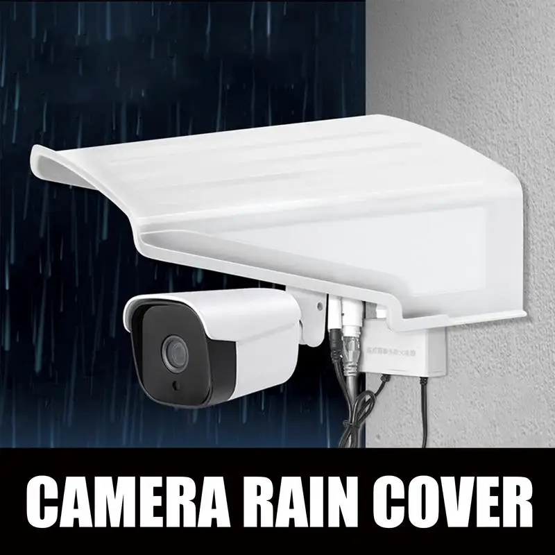 Ring Camera Cover Dust-Proof Sun Rain Shade For Camera Protective Roof Outdoor Camera Protector Garden Camera Shield For LED