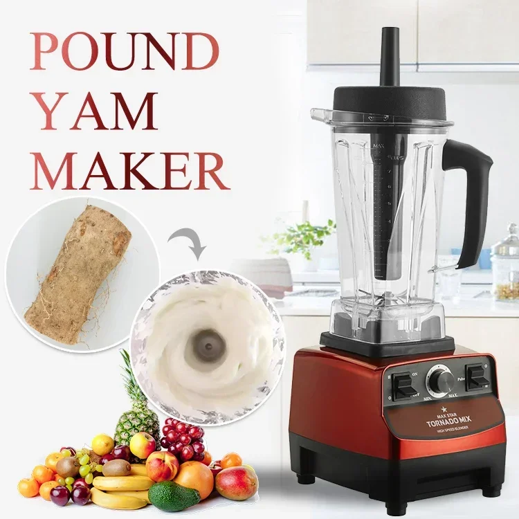 

1000W Commercial Blender Household Kitchen Appliance Juice Mixer Large Capacity Food Processor Multi-function Blender