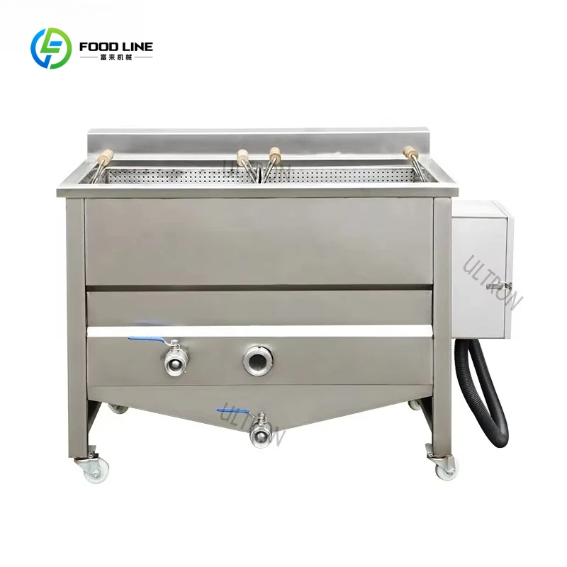 100kg/h Energy Saving Frier Machine French Fries Banana Chips Fried Machine