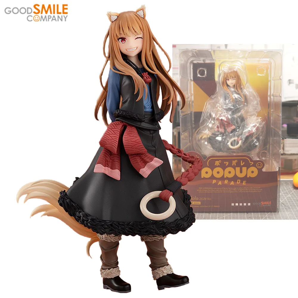 In Stock Original Good Smile Company Pop Up Parade Ookami To Koushinryou: Merchant Meets The Wise Wolf - Holo Anime Figure