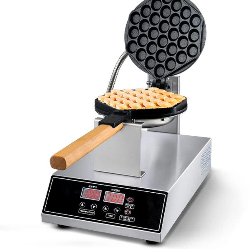 Hot New Products Mini Electric Waffles Maker Bubble Egg Cake Oven Breakfast Waffle Machine Oven Pan Eggette Machine Motor Jieyi