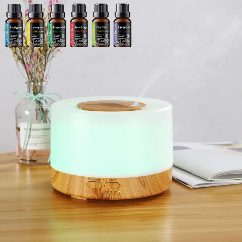 

Диффузор для дома 5 в 1, увлажнитель воздуха для спальни + офисный ароматический диффузор + ночник + очиститель воздуха + йога-студия