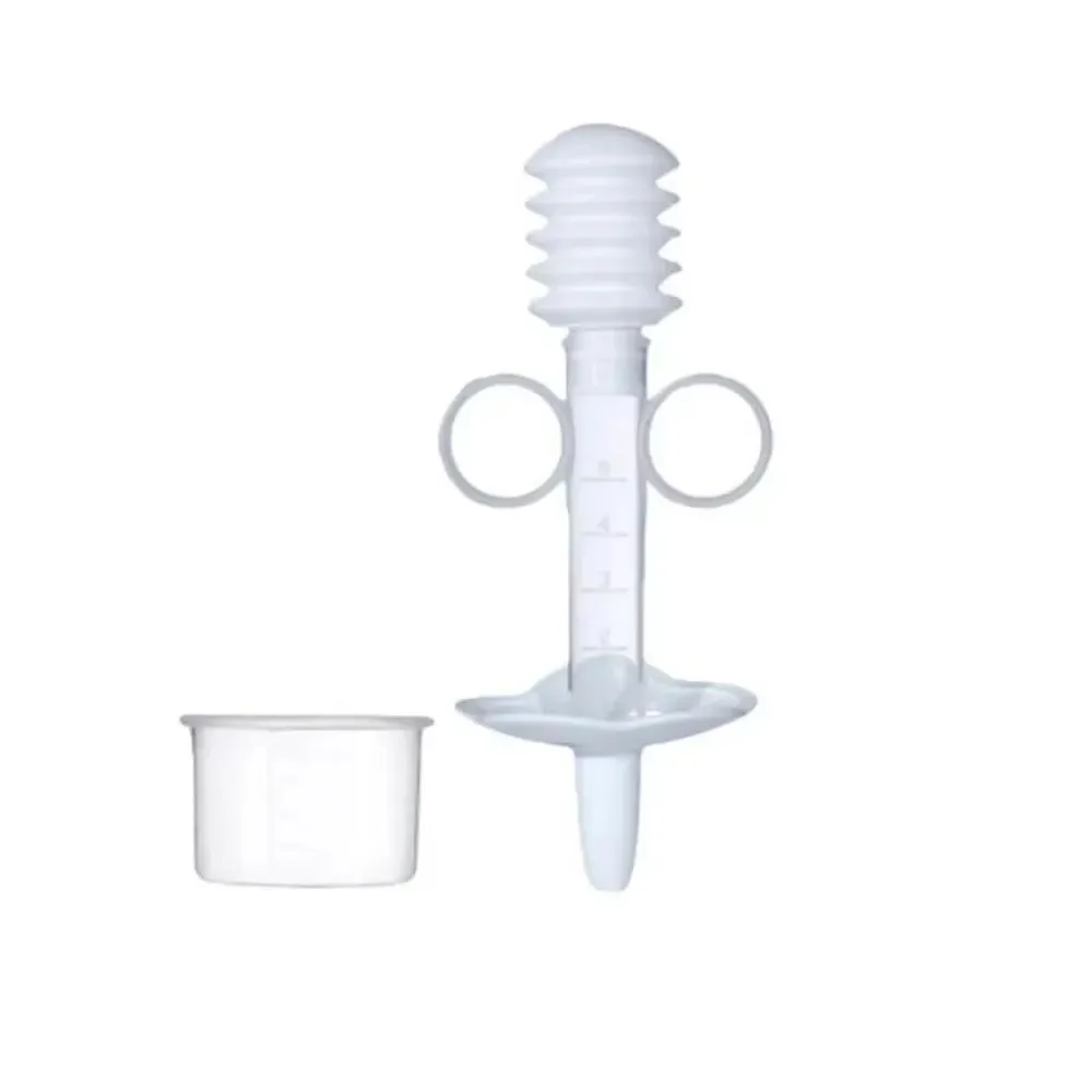 Silicone Baby Feeder Nipple Water Feeder Feeding Choke Proof Dropper Syringe Feed Medication Utensil