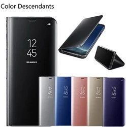 Smart Mirror Case for Samsung Galaxy S26 S25 Ultra S24 S23 S22 FE Flip Phone Cover S25 S24 Plus SM-S928B/DS A06 A16 A55 54 Case