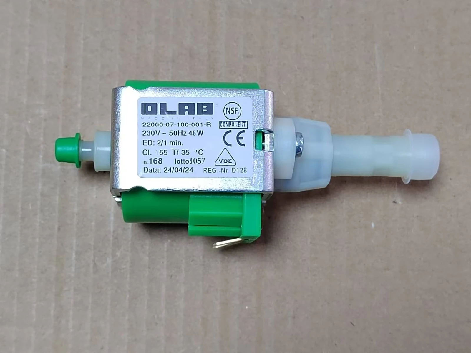 

For 1PC NEW FOR OLAB Electromagnetic pump 22000-07-100-1-R Booster pump