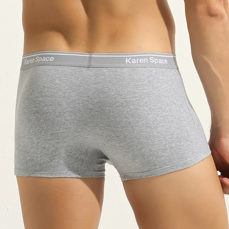 ملابس داخلية مريحة للرجال ، سراويل داخلية قطنية للرجال ، شورتات بوكسر ، من القطن #3