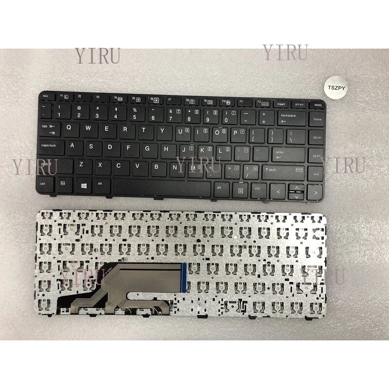 L+ New for HP PROBOOK 430 G3 440 G3 446 G3 KEYBOARD NO BACKLIT with Frame US