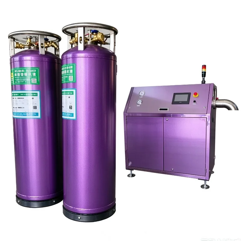 Industrial Dry Ice Pelletizer Extruder Machine Automatic Solid CO2 Granulator Maker 3mm For Blasting Cleaning Food Grade Use