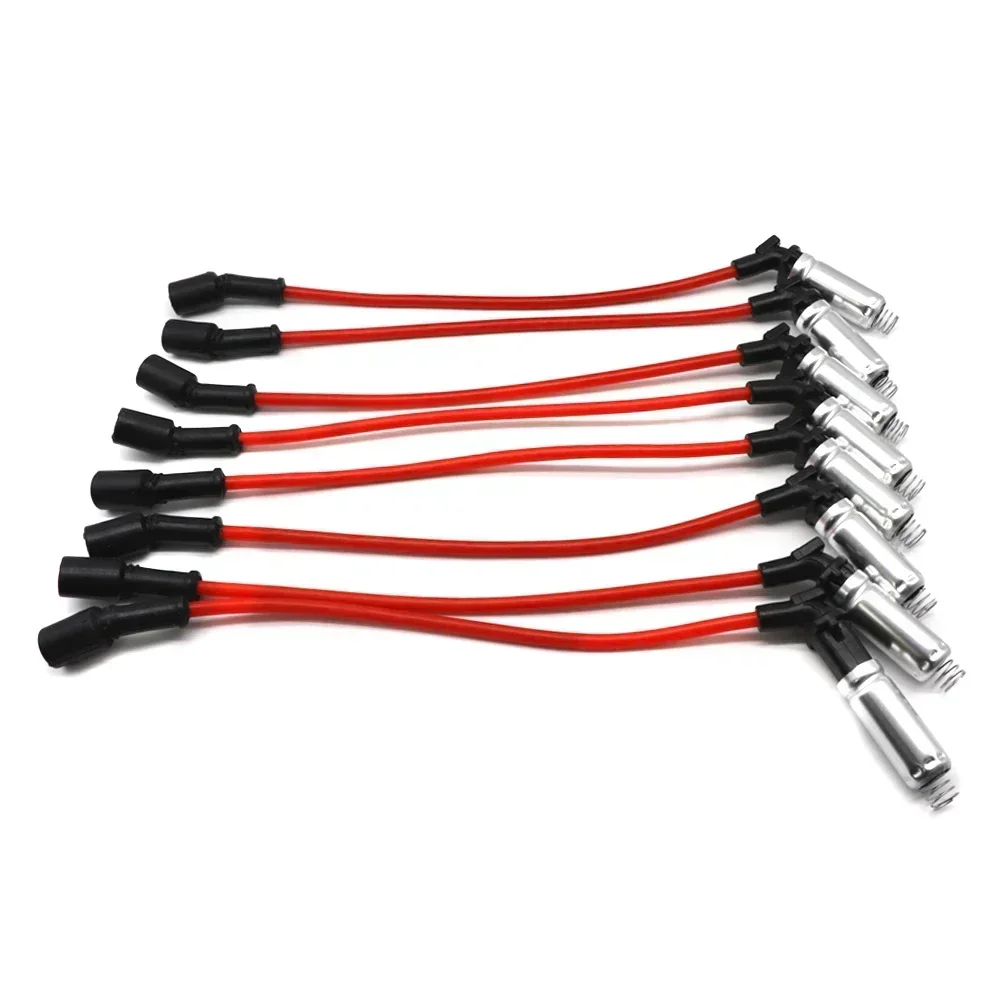 8 قطعة/الوحدة 48322R الإشعال شرارة التوصيل طقم أسلاك مجموعة كابل لشروليه أفالانش جي إم سي إنفوي يوكون XL بونتياك الجائزة الكبرى GTO هامر #4