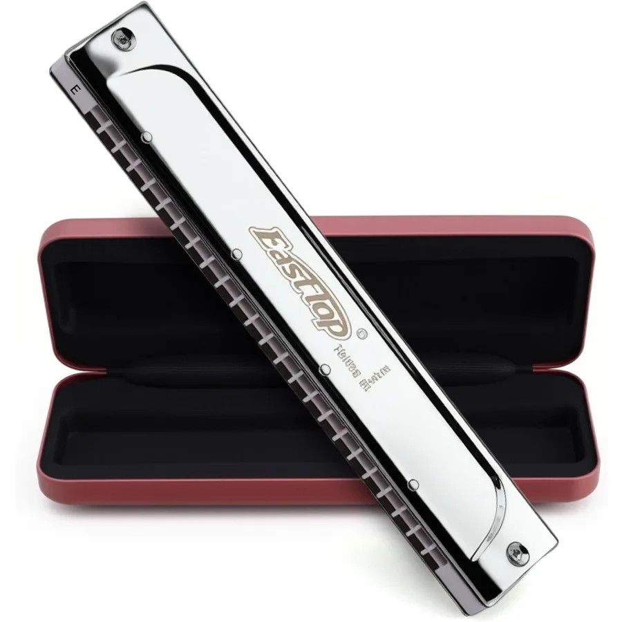 هارمونيكا تريمولو من إيست توب مفتاح E 24 فتحة جهاز اهتزاز احترافي T2406S هارمونيكا للبالغين المحترفين وستو #1