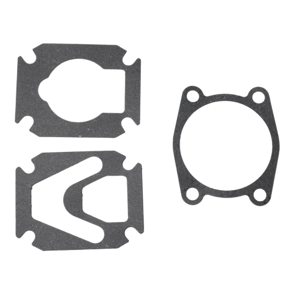3pcs Air Compressor Cylinder Head Base Valve Plate Gaskets Washers 3 In 1 Base Gasket Replacement For Oil Air Pump Parts