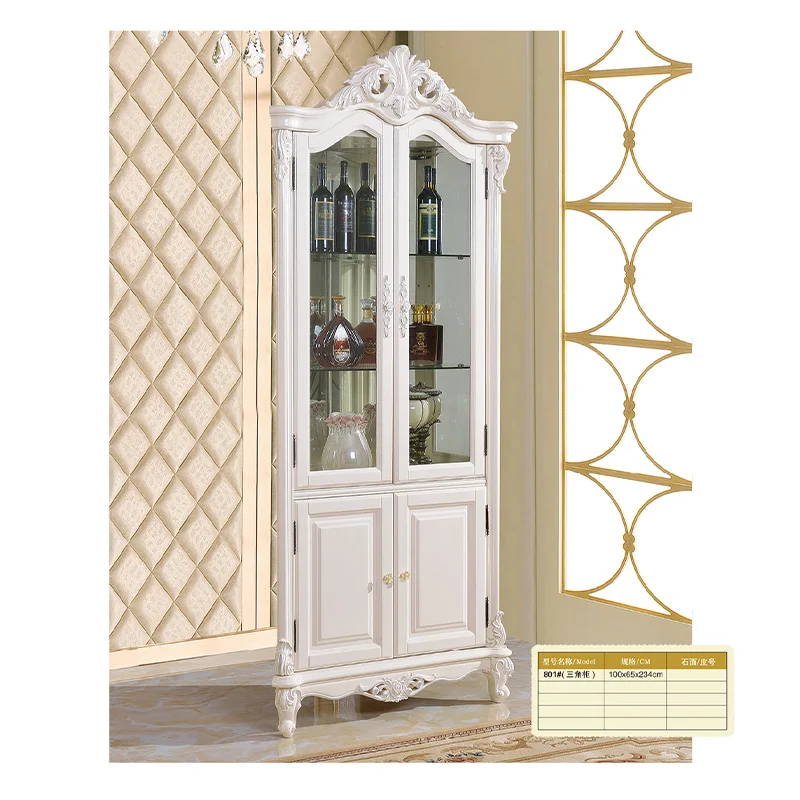 Corner Cabinet Corner Cabinet Corner Cabinet Luxury Wood Carved French Entry Lux White Triangle Wine Cabinet Storage Cabinet