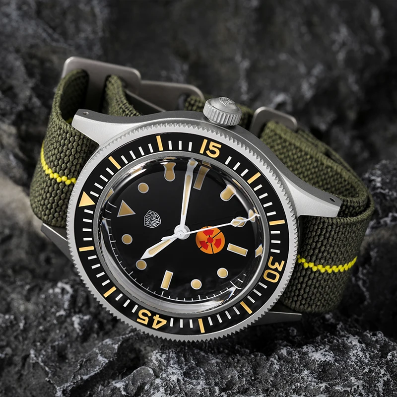 Watchdives WD50 Fathom Watch NH35 Automatic Movement 50-Fathom Sapphire Crystal Watches C3 Luminous 300m Waterproof Wristwatch