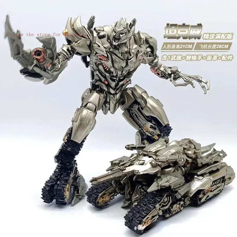 In Stock BAIWEI Transformation Toys TW1029 TW-1029 Megatron Movie Metal Coating Studio Series KO SS13 Action Doll Collect Anime