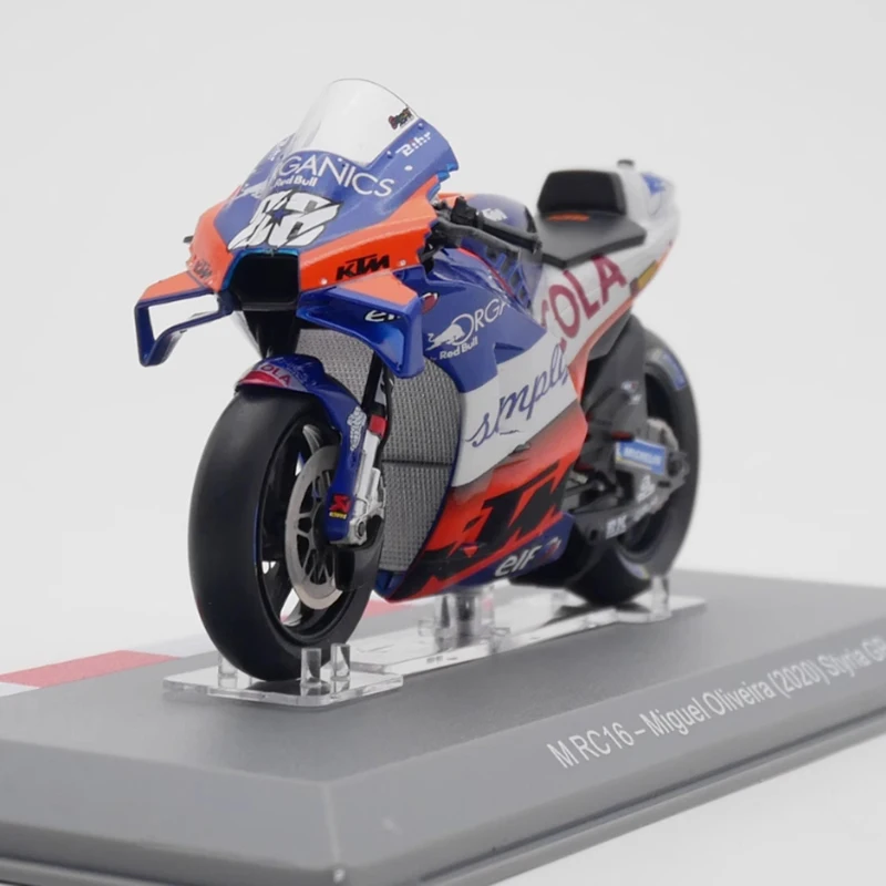 

IXO Diecast 1:18 Scale GP 2020 RC16 Motorcycle Alloy Simulation Car Model Collection Decoration Gift Toys Static Display