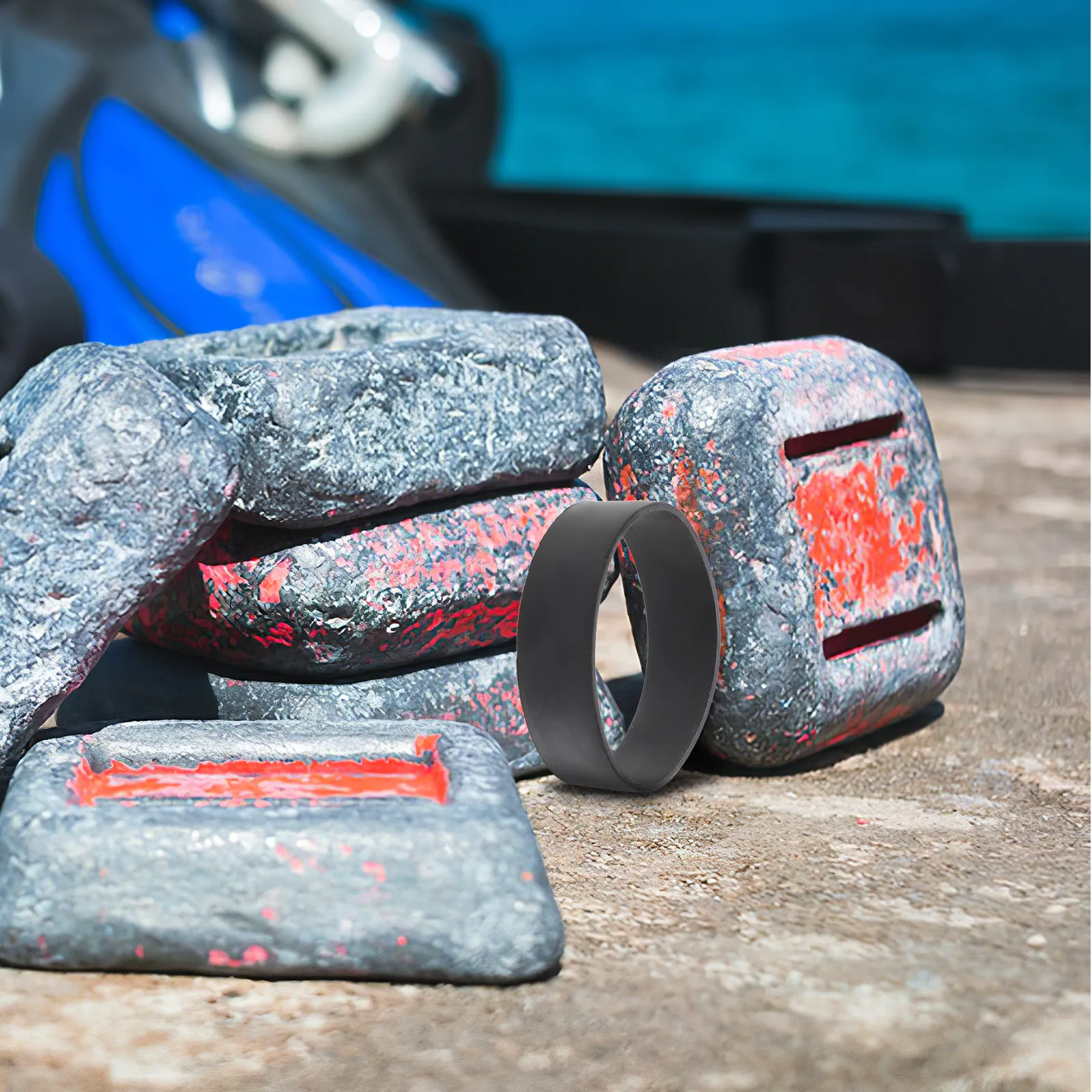 

Комплект из 5 резиновых фиксирующих колец для пояса для дайвинга, прочные противоскользящие кольца для крепления грузов при подводном плавании