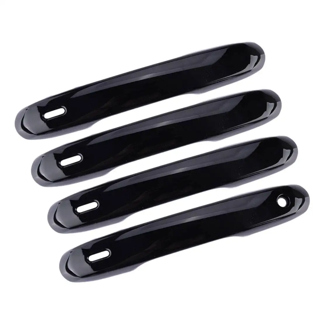 

Глянцевая черная внешняя боковая дверная ручка автомобиля, накладка, подходит для Toyota Grand Highlander 2024 2025