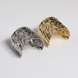 Japanese Style Hair Hooks Metal Style Brushed Ponytail Hooks Headband Pins Gold Silver High Luxcry Hair Buckle Accessories