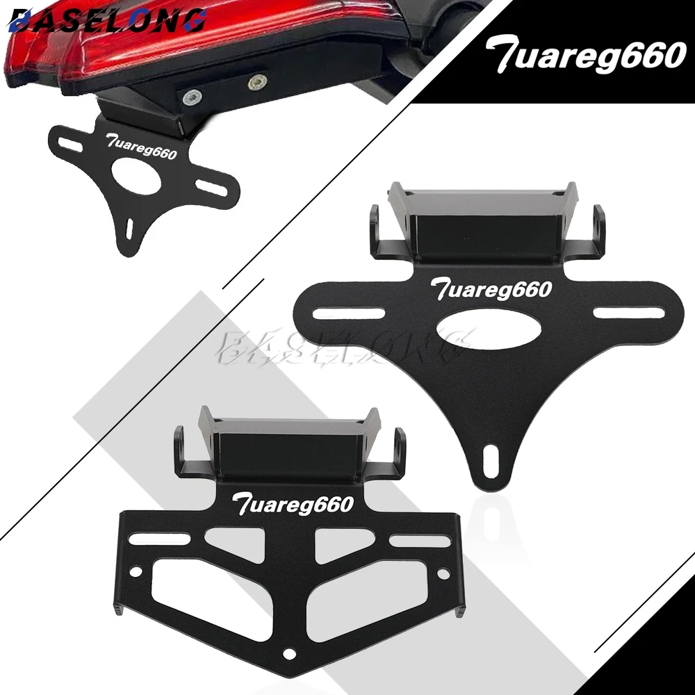 

License Plate Holder Bracket For Aprilia Tuareg660 2025 2024 2023 2022 2021 Tuareg 660 Rear Fender Eliminator Tail Frame Bracket