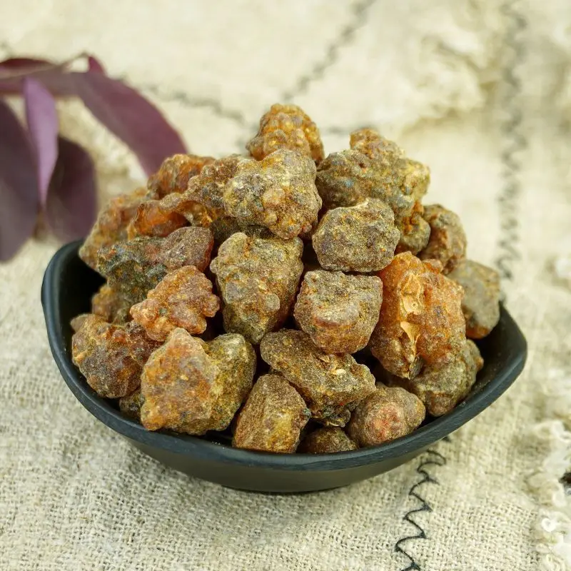 Premium Myrrh Resin Blocks - Natural Organic Somali Frankincense | No Impurity for Wicca Rituals, Meditation, Sacred Cleansing
