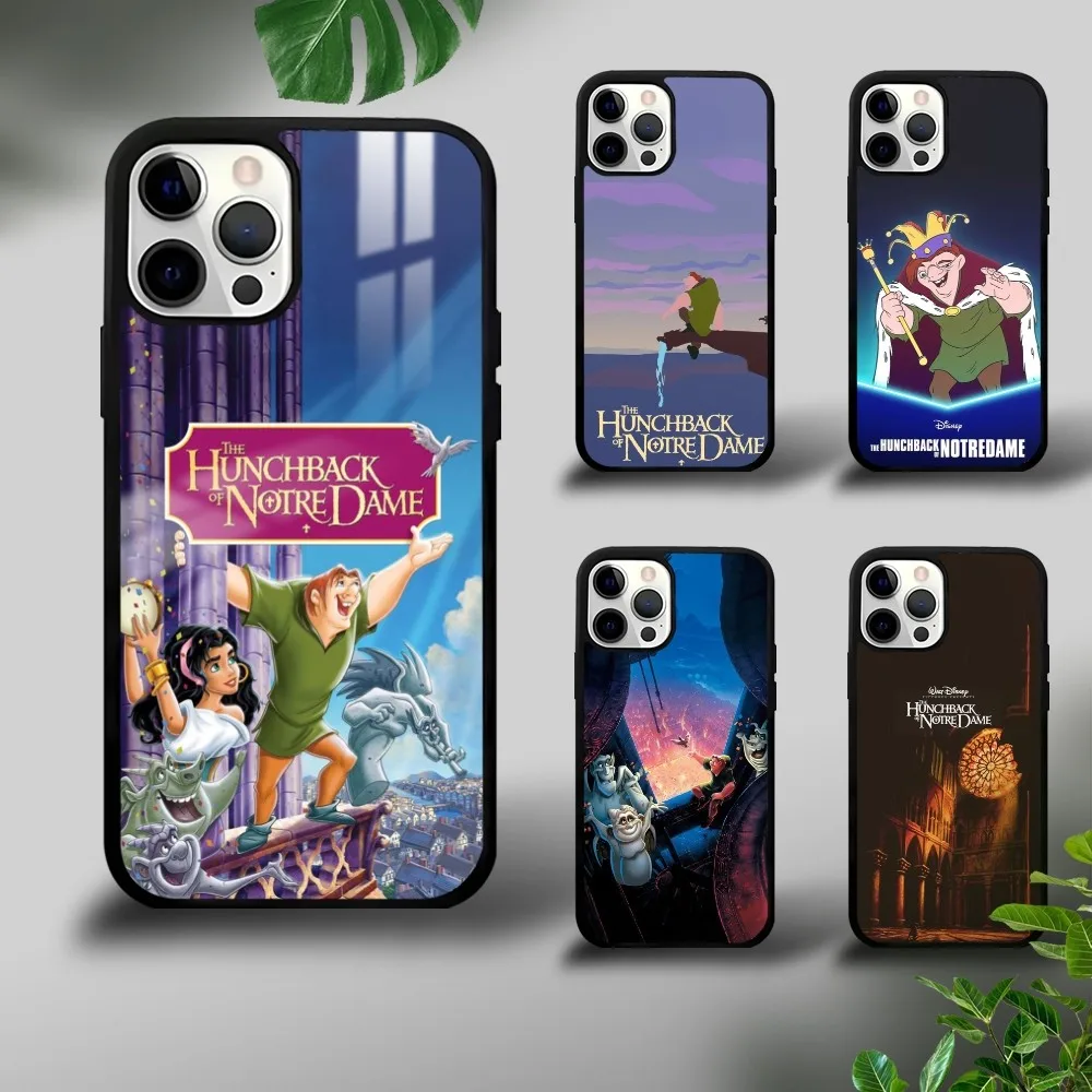 The Hunchback of Notre Dame Phone Case For iPhone 16 15 14 13 12 11 Pro Xs Max Mini Plus Celulares Hard Funda Dropshipping