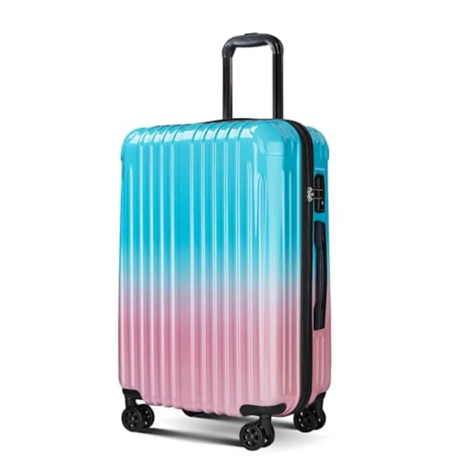 

Carry on Luggage - Airline Approved Suitcases with Spinner Wheels, Built-In TSA Lock Hard Shell Expandable Suitcases