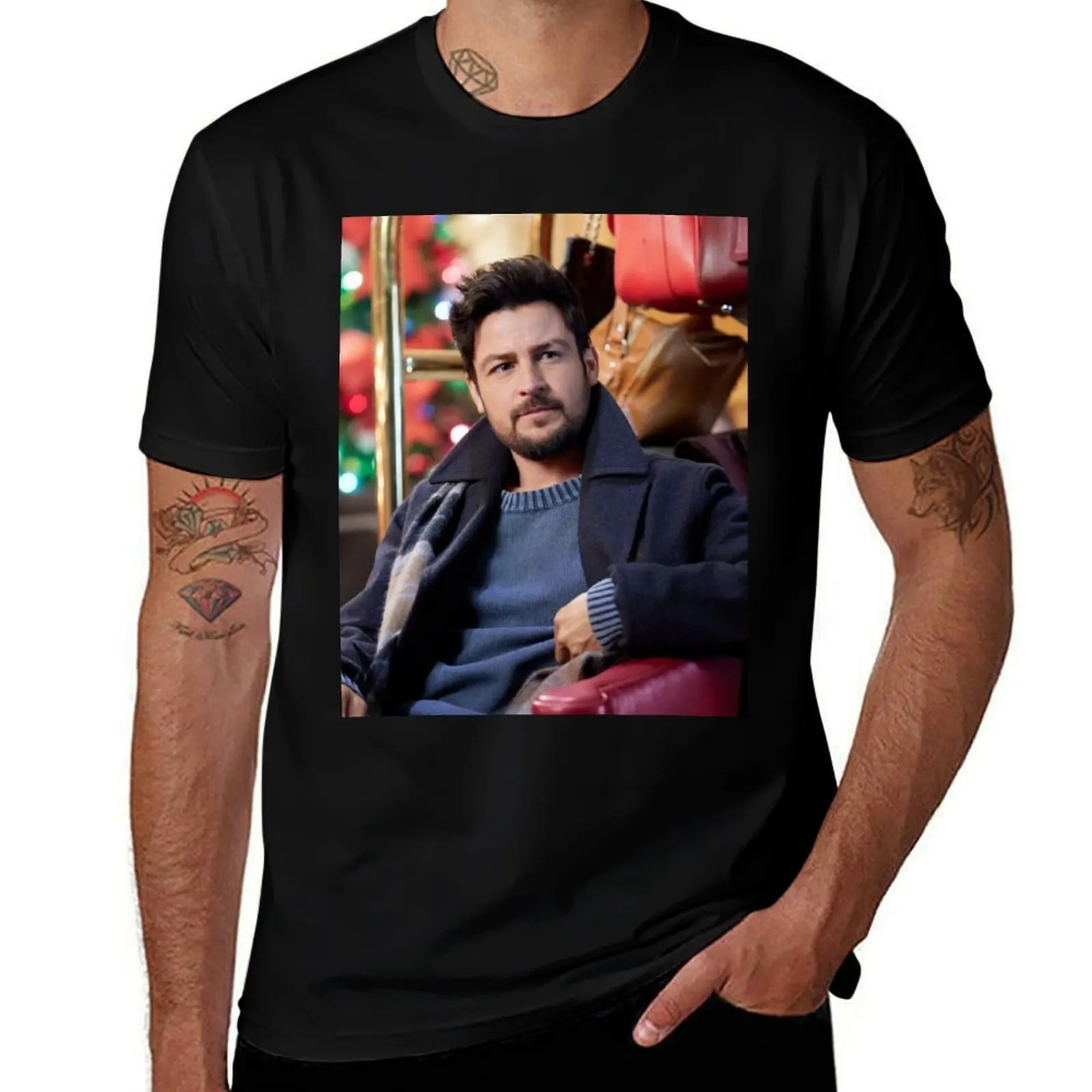 Tyler hynes handsome T-Shirt Performance Workout Short Sleeve Tee T-Shirt