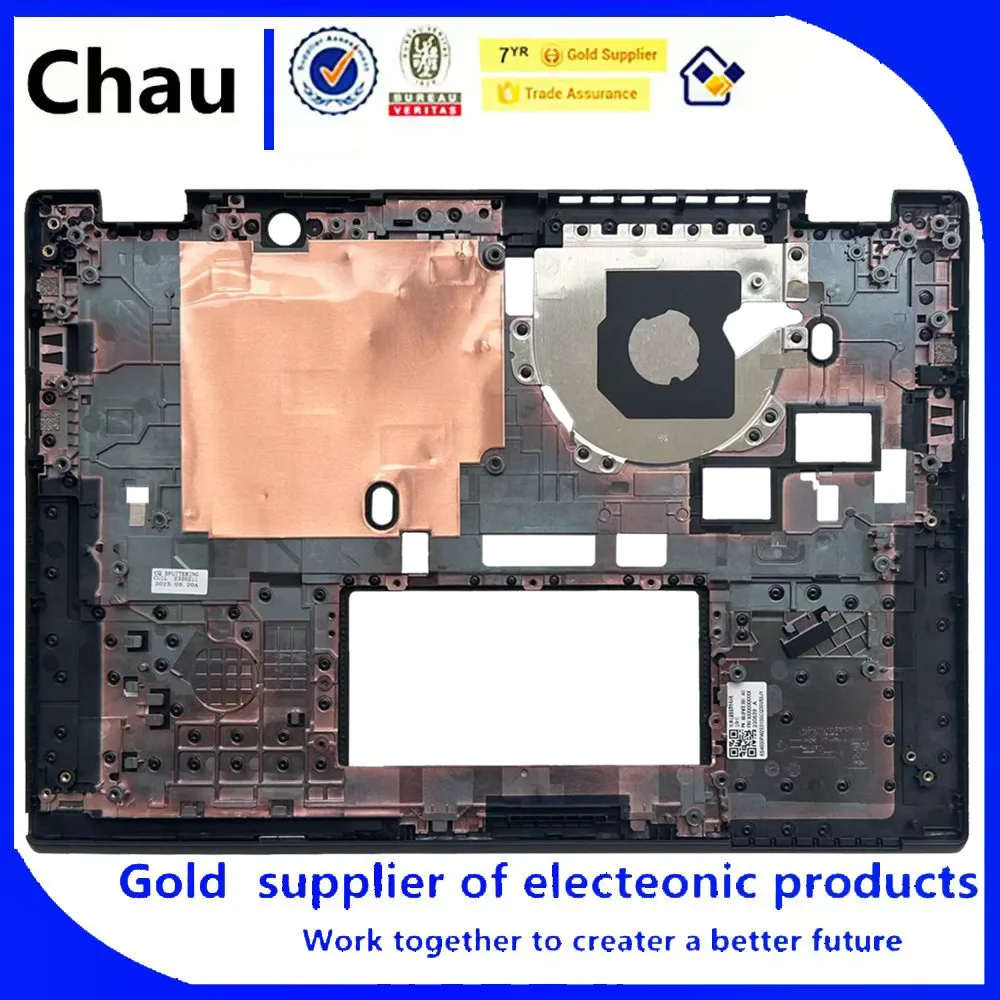 جديد لأجهزة الكمبيوتر المحمول Chau Thinkpad L13 Yoga Gen3 Gen4 LCD الغطاء الخلفي/الحافة الأمامية/مسند اليد/غطاء القاعدة السفلية #4