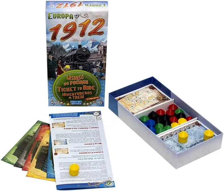 Asmodee Ticket to Ride - Europe 1912 Expansion Pack