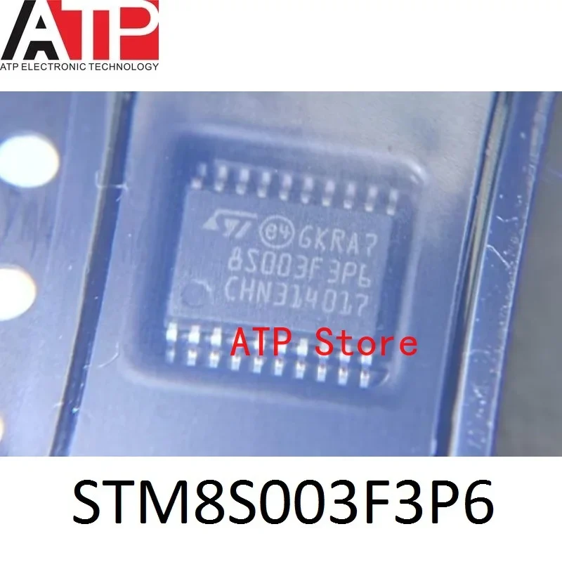 

100 шт./лот, 100% новый оригинальный STM8S003F3P6 8S003F3P6 TSSOP-20 STM8S003 микросхема MCU