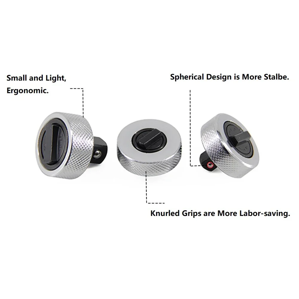 Mini Ratchet Sockets Wrench Whole Steels Palm Ratchet Sockets Finger Reversible Ratchet Handle 1/4“ 3/8” 1/2” Drive