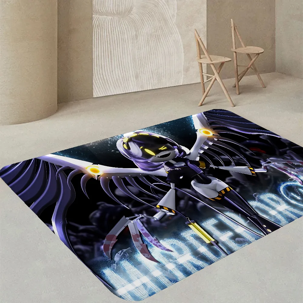 M-Murder Drones Bathroom Mat Non-Slip Laundry Room Mat Laundry Decor Balcony Child Living Room Toilet Rug