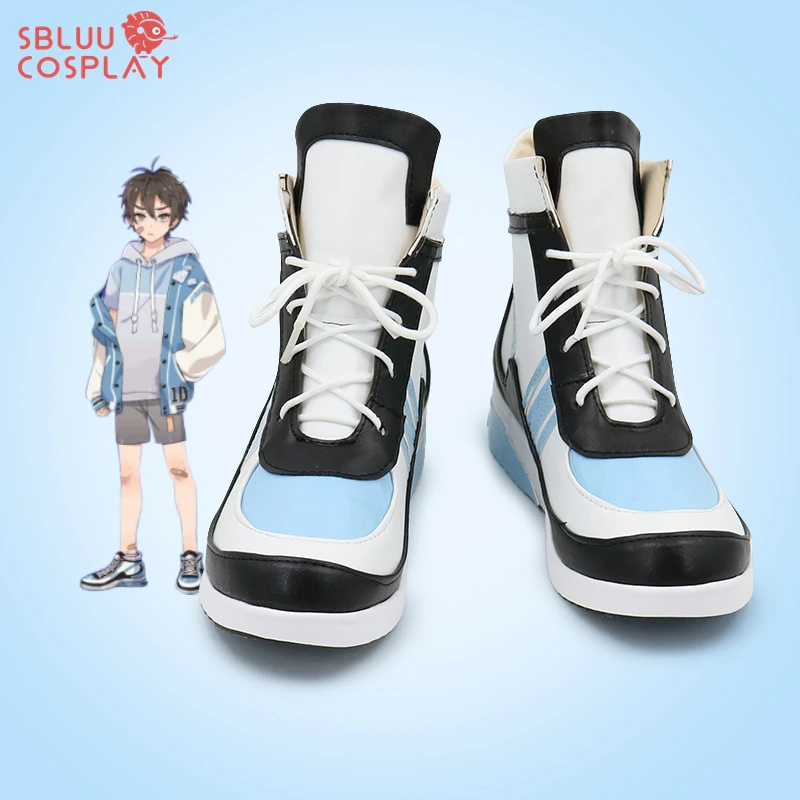 SBluuCosplay auxCarnival Eiden Cosplay Chaussures, Bottes sur mesure