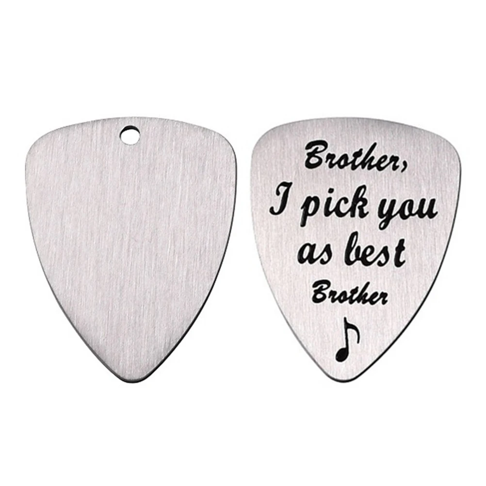 

Titanium Steel Guitar Pick Hand Carved 316 Steel High Quality for Guitar Bass Practice Ukulele Musical Instrument Accessories