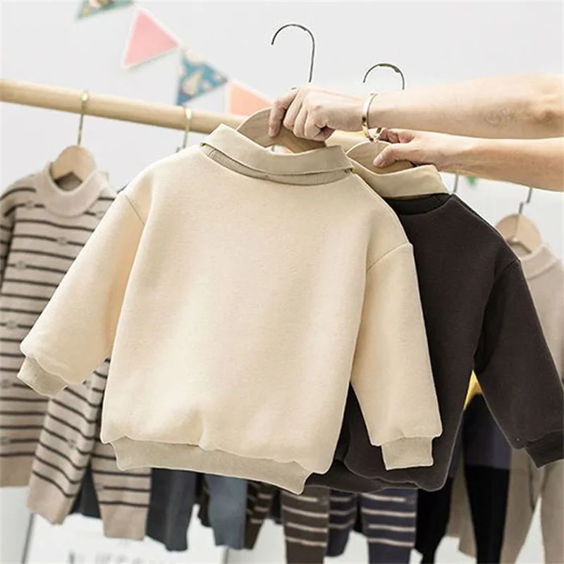 Boys Hoodies Sweatshirts Cotton Tops Outwear 2024 Casual Spring Autumn Kids Christmas Gift Sport Children's Clothing