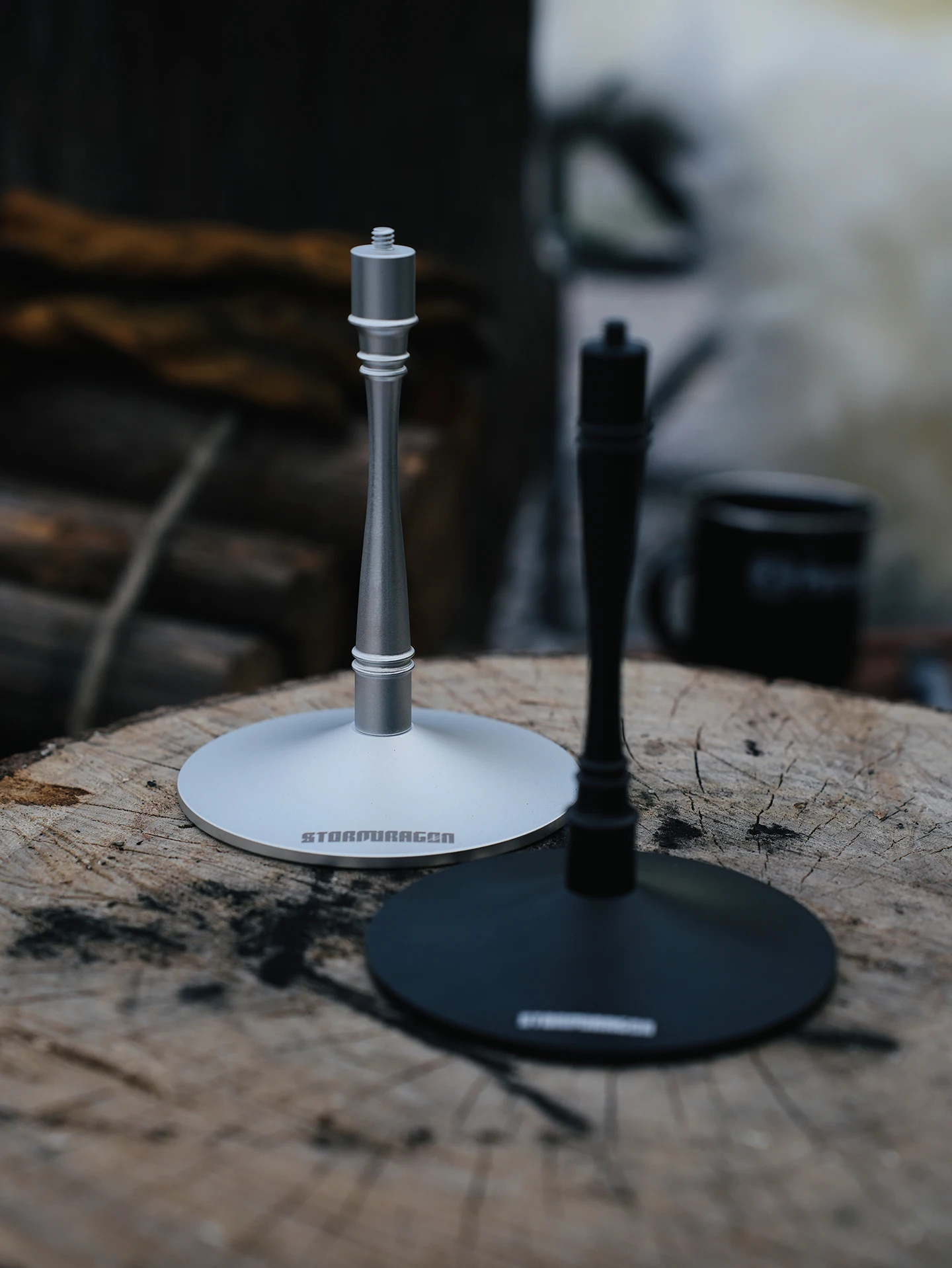 Multifunktionaler abnehmbarer Campinglampenhalter, aus Aluminiumlegierung mit matter Oberfläche, geeignet für verschiedene Campinglampen. – Detail 2