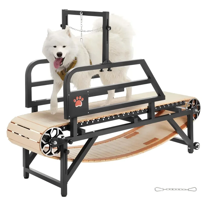 USMILEPET Wholesale Wood High Quality Indoor Pet Treadmill Running Machine Dog Agility Training Treadmill Fashion Style For Dog