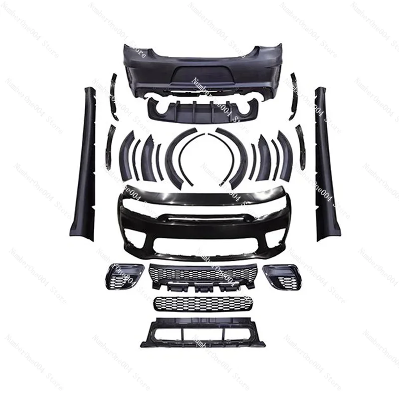 

Suitable for car assembly retrofitted car diffuser bumper parts widebody charger 2015+ body kit for cars