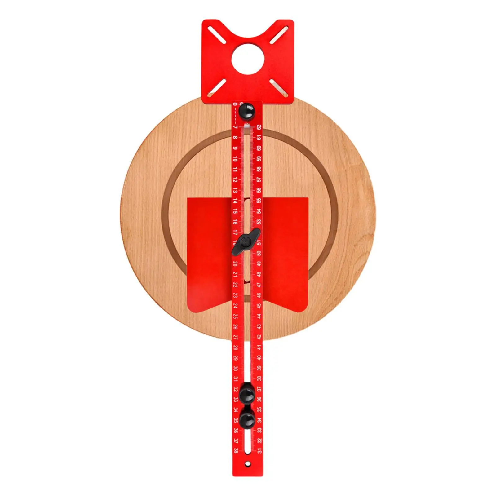 Outil multifonctionnel de routeur à bois, rainure de fraisage, guide de routeur, gabarit de coupe de cercle