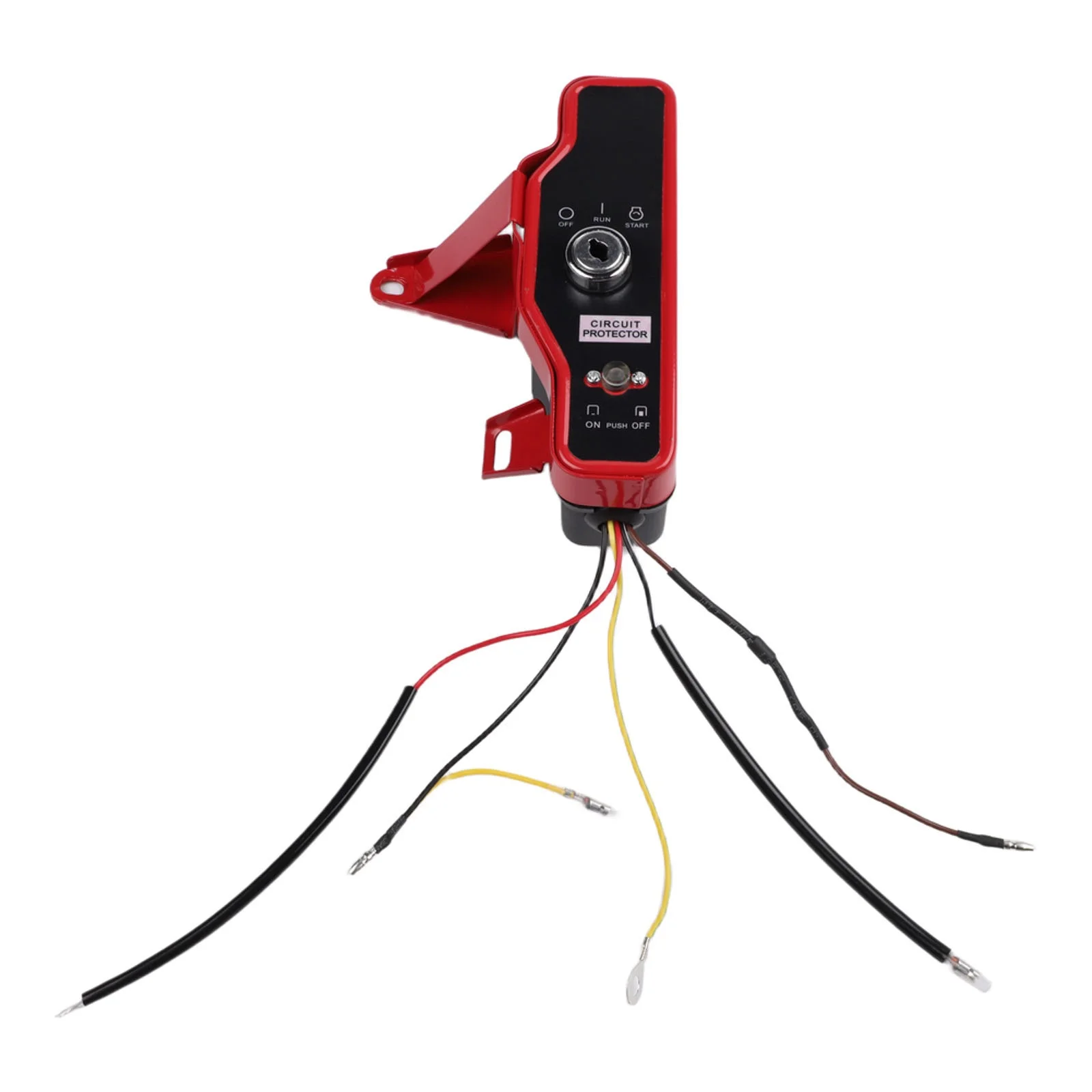 Robust Iron and Plastic Ignition Switch with 2 Keys for GX200 For GX390 GX420 Engine Applications Generator Equipment