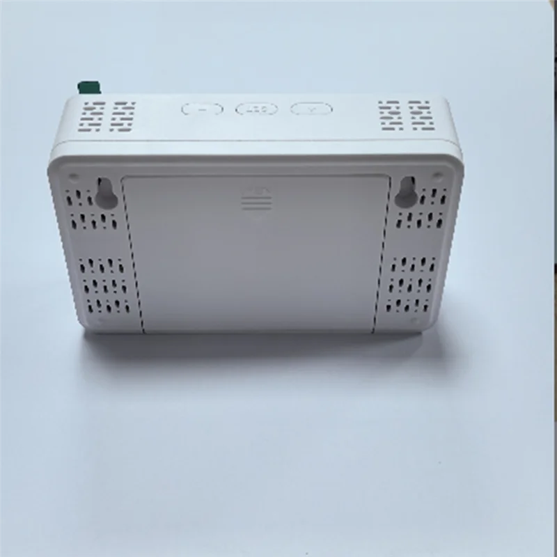 APPLIA-Tuya Wifi Smart Desktop Clock With Alarm Calendar Thermometer Hygrometer CO Detector LCD Display For Alexa And Google