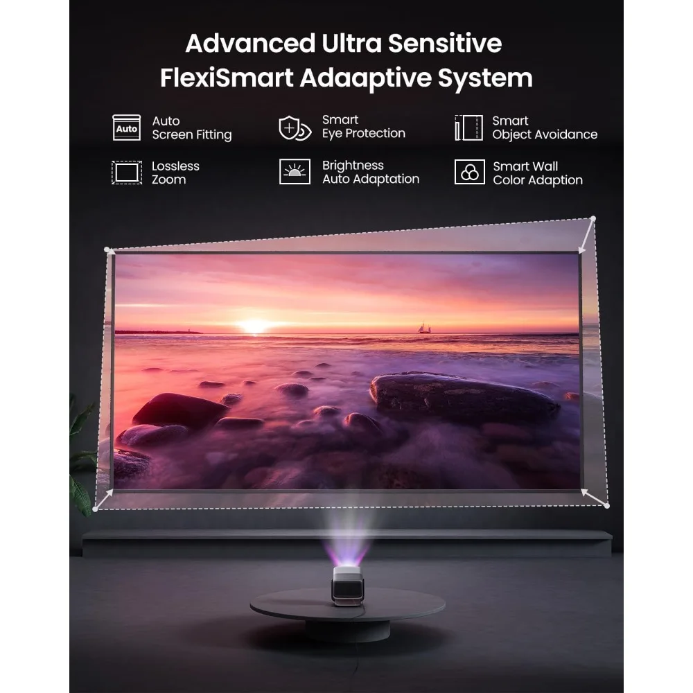 ترقية جهاز عرض N1S Ultimate Triple Laser 4K، جهاز عرض 3300ISO Lumens، شاشة تلقائية في الوقت الحقيقي، HDR10، 60 بوصة - 300 بوصة، بلو راي 3D-NEW