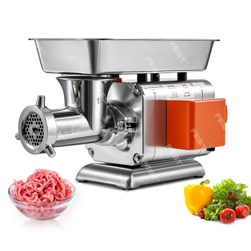 Tritacarne da cucina commerciale multifunzione, affettatrice, tritacarne, tritacarne elettrico automatico