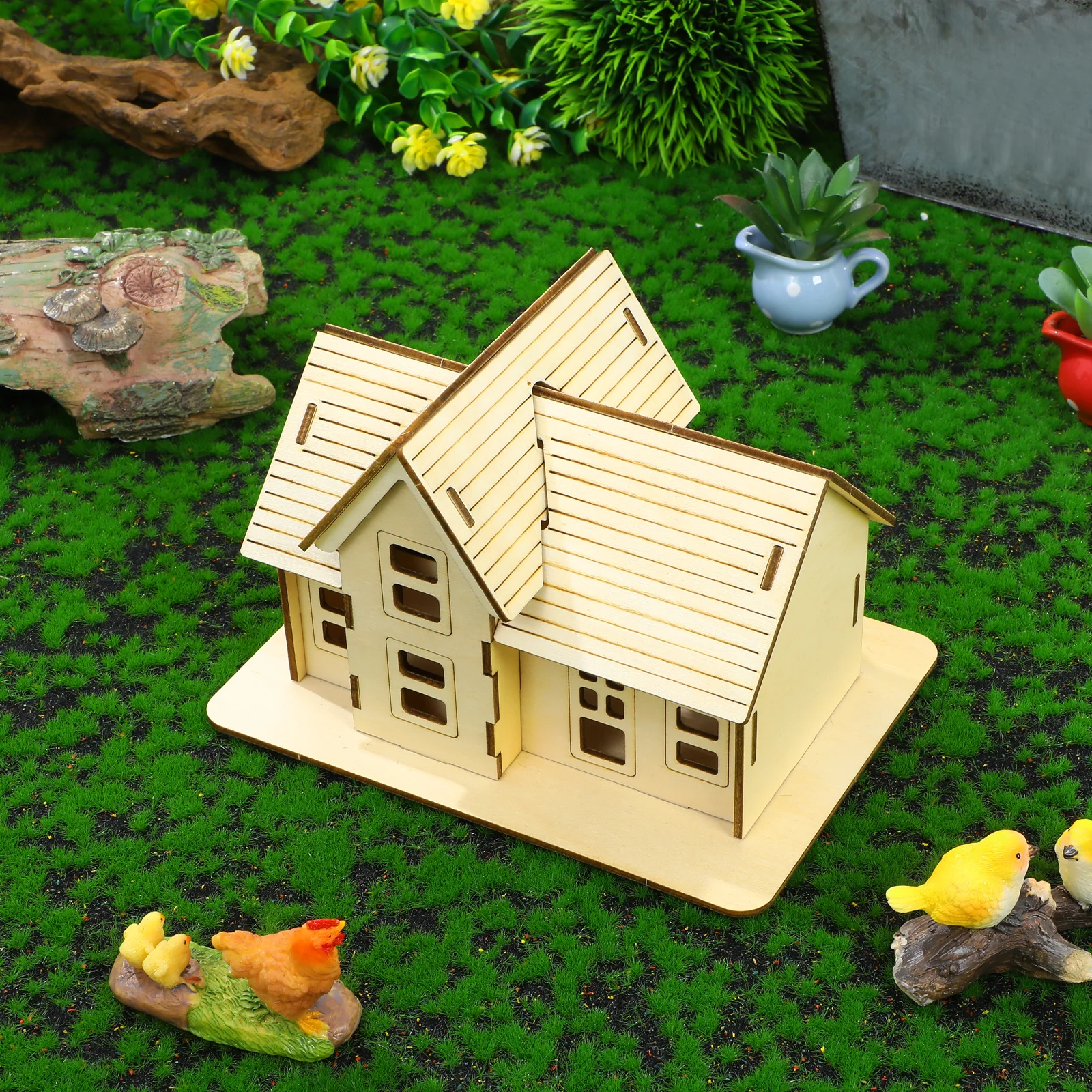 

Artificial Moss Lichen Simulation Green Plants Detailed Stem Workmanship for Living Room Kitchen Garden Office Decor